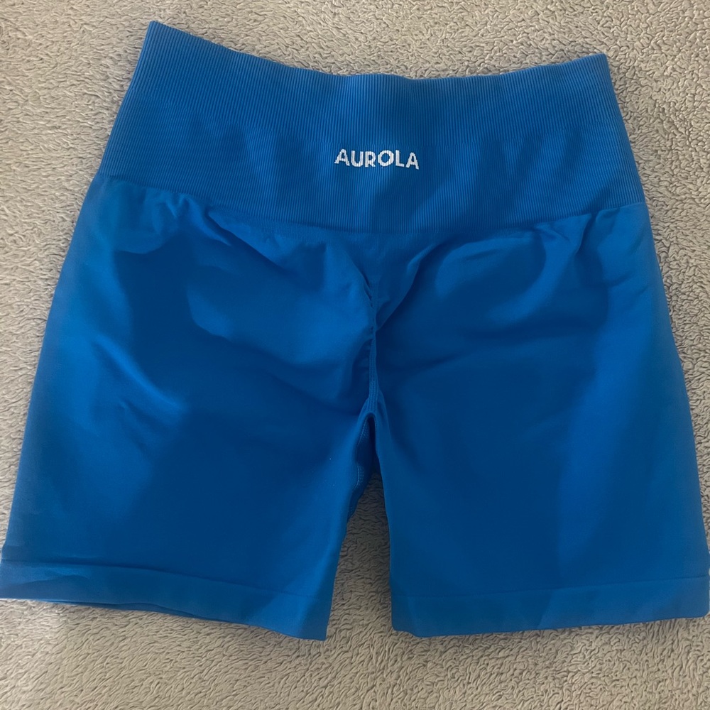 Aurola Blue Workout Shorts